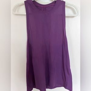 Lululemon Cool tank top , racer back size S , soft mesh , Open slit , can tie.